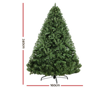 Charger l'image dans la galerie, Christmas Tree 2.4M Xmas Trees Decorations Green 1500 Tips
