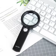 Charger l'image dans la galerie, Magnifier Magnifying Glass Handle Two Zooming Lens φ55mm 6 Magnification