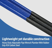 Charger l'image dans la galerie, 10" Adjustable Plumbing Pipe Wrench