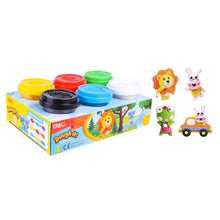Charger l'image dans la galerie, Play Doh - 6 Colours - 6 x 56g Tubs - Assorted Colours of Non-Toxic PlayDoh Dough - Modeling Compound - Toys for Kids - Girls and Boys - Ages 2+