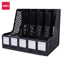 Charger l'image dans la galerie, Magazine File Holder/Desk Organizer for Office Organization and Storage with 5 Vertical Compartments