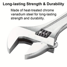 Charger l'image dans la galerie, 12" Open Jaw Adjustable Wrench 300mm Heavy Duty Shifter Spanner
