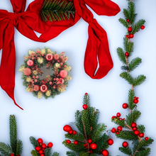 Charger l'image dans la galerie, Christmas Wreath 40cm Diameter Decoration For Home/Party/Door Garland Ornament