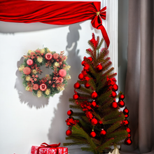 Charger l'image dans la galerie, Christmas Wreath 40cm Diameter Decoration For Home/Party/Door Garland Ornament