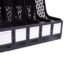 Charger l'image dans la galerie, Magazine File Holder/Desk Organizer for Office Organization and Storage with 5 Vertical Compartments