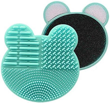 Charger l'image dans la galerie, 1pc Make Up Brush Cleaner Pad Washing Brush Pad Cleaning Mat Cosmetic Brush Cleaner Universal Make Up Tools Scrubber Board Pad