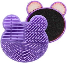Charger l'image dans la galerie, 1pc Make Up Brush Cleaner Pad Washing Brush Pad Cleaning Mat Cosmetic Brush Cleaner Universal Make Up Tools Scrubber Board Pad