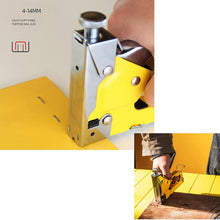 Charger l'image dans la galerie, 3 in 1 Staple Gun Heavy Duty with 3 TYPES Staples Adjustment for Wood, Upholstery, Carpentry