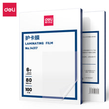 Load image into Gallery viewer, 6" Laminating Pouches 80 Micron Gloss 3 Layers