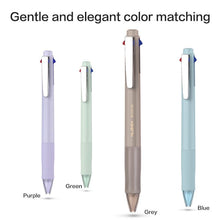 Charger l'image dans la galerie, Ballpiont Pens Retractable Bold Pen with Four Colour Inks 0.7mm