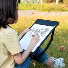 Load image into Gallery viewer, Black 4k Double Back Art Clip For Art Students, Outdoor Sketching With magnetic, Students Household 8k 4k Sketch pad