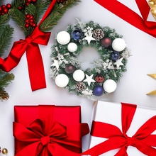 Charger l'image dans la galerie, Christmas Wreath 40cm Diameter Decoration For Home/Party/Door Garland Ornament