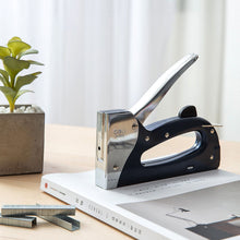 Charger l'image dans la galerie, Heavy Duty Staple Gun Tacker for Wood Upholstery and Craft 800PCS 53/8 Staple