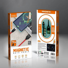Load image into Gallery viewer, FOYU 3 in 1 Magnetic Charging Cable - Type-C, Lightning, Micro