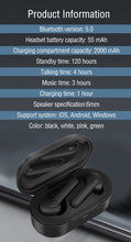Load image into Gallery viewer, Wireless Earphone TWS Earbuds Bluetooth Power Bank