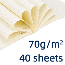 Charger l'image dans la galerie, Notebooks 40 Sheets Soft Cover Exercise Workbook Craft Paper 70g