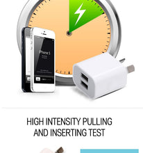 Load image into Gallery viewer, USB Charger Dual Ports 5V 2.1A Dual 18W Power Adapter FAST Charger