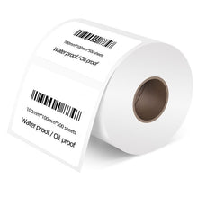 Load image into Gallery viewer, Thermal Label All Size Barcode POS Sticker Price Tag Post Shipping Label 5 rolls