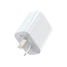 Load image into Gallery viewer, 20W USB C Fast Charger, 2-Port PD USB-C Wall Plug with Fast Charging QC3.0, USB-C Power Adapter C Wall Charger AU-Plug Compatible with iPhone 15/14/13/12/11, iPad, Samsung,Galaxy,Pixel,Airpods