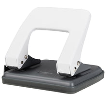 Load image into Gallery viewer, 2 Hole Punch, Hole Puncher, 20 Sheet Punch Capacity, Low Force Required, Black/Gray