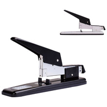 Charger l'image dans la galerie, Heavy Duty Stapler, 80 Sheet High Capacity, Durable Office Desk Staplers, Alignment Guide, Commercial Desktop Stapler for Home Office Supplies or Desktop Accessories, Black/Grey