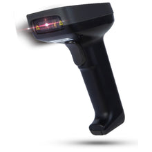 Charger l'image dans la galerie, USB Laser Barcode Scanner Wired Handheld Bar Code Scanner Reader for Supermarket Library Express Company Retail Store Warehouse, Black