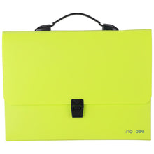 Charger l'image dans la galerie, Plastic File Folder Standard Size A4 with Retractable handle Push lock closure