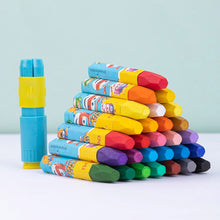 Charger l'image dans la galerie, 24 Colours Crayons with Sharpener and Extender Non-Toxic, Acid-Free