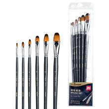 Charger l'image dans la galerie, 6pcs Artist Paint Brush Set Multi-Functional Brushes for Gouache, Watercolour, Acrylic Beginner or Professional, Kids or Adults