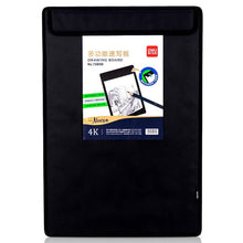 Load image into Gallery viewer, Black 4k Double Back Art Clip For Art Students, Outdoor Sketching With magnetic, Students Household 8k 4k Sketch pad
