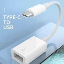 Load image into Gallery viewer, USB-C OTG Data Adaptor USB 3.0 Type C Male to USB 3.0 A Female Cable Converter