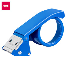 Charger l'image dans la galerie, Metal Handheld 2 Inch Tape Gun Dispenser Packing Packaging Sealing Cutter Blue