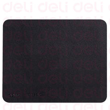 Charger l'image dans la galerie, Mouse Pad with leather surface, Non-Slip Leather Base, Premium-Textured and Waterproof Mousepad for Computers, Laptop, Office & Home, 250x200mm, Black