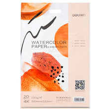Load image into Gallery viewer, Watercolour paper 4K 8K 20 sheets 230g