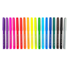 Charger l'image dans la galerie, 18 Assorted Colours Drawing Watercolor Pen Felt Pens