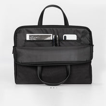 Load image into Gallery viewer, Laptop Bag 380x285mm Briefcase Shoulder Bag Water Repellent Laptop Bag Satchel Tablet Business Carrying Handbag Laptop Sleeve for Women and Men-Charcoal Black