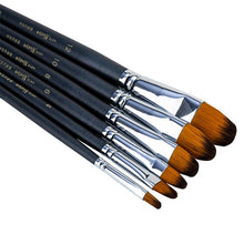 Charger l'image dans la galerie, 6pcs Artist Paint Brush Set Multi-Functional Brushes for Gouache, Watercolour, Acrylic Beginner or Professional, Kids or Adults