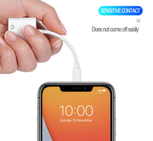 Load image into Gallery viewer, iPhone to 3.5mm Splitter and charging 2 in 1 Adapter