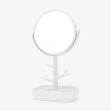 Load image into Gallery viewer, Makeup Mirror Rechargeable LED Light Cosmetic + USB Touch Screen Home Desk Vanity