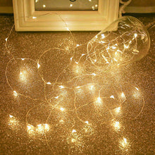Charger l'image dans la galerie, Battery Powered Copper Wire Fairy Lights 100 Lights 10 Meters