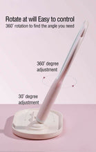 Load image into Gallery viewer, 5X Magnifying Mirror, Two Sided Mirror, 5X/1X Magnification, Tray Makeup LED Mirror with Handheld/Stand, Used for Makeup Application, Tweezing, and Blackhead/Blemish Removal