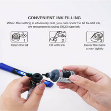 Load image into Gallery viewer, Permanent Markers Refillable - Pack of 10, Double Capacity, Non-Fading Ink, Silky Smooth, and Abrasion Resistant