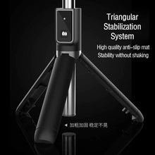 Load image into Gallery viewer, Sturdy 3 in 1 Selfie Stick Tripod Wireless Bluetooth Remote
