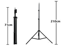 Load image into Gallery viewer, Ring Fill Light Dimmable with Stand Phone Clip 8“/10”/12“