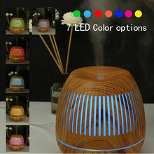 Load image into Gallery viewer, Devanti Aroma Diffuser, 400ml Air Humidifier Purifier Essential Oils Car Freshener Vaporizer Aromatherapy Diffusers Scent Booster Home Office Bedroom Humidifiers Steam, 7 Led Light Forest