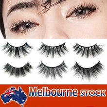 Load image into Gallery viewer, Lashes Mink False Eyelashes Natural Wispy Lashes Soft Faux Mink Lashes Fluffy False Lashes