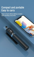 Load image into Gallery viewer, Selfie Stick Tripod Bluetooth Samsung/ iPhone/IOS/Android with FILL LIGHT  360° Rotation