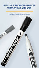 Load image into Gallery viewer, Whiteboard Pen Marker Multicolored Metal Plastic-Able to Refill Ink Longer life 10pcs