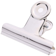Charger l'image dans la galerie, Large Metal Hinge Clips, 36 Pack 2 Inch Silver Bulldog Paper Clip Clamp/Money File Binder Clips for Pictures, Photos, Home Office Supplies (51mm, Silver)