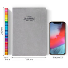Charger l'image dans la galerie, Leather Cover Notebook Grey Colour 112 sheets